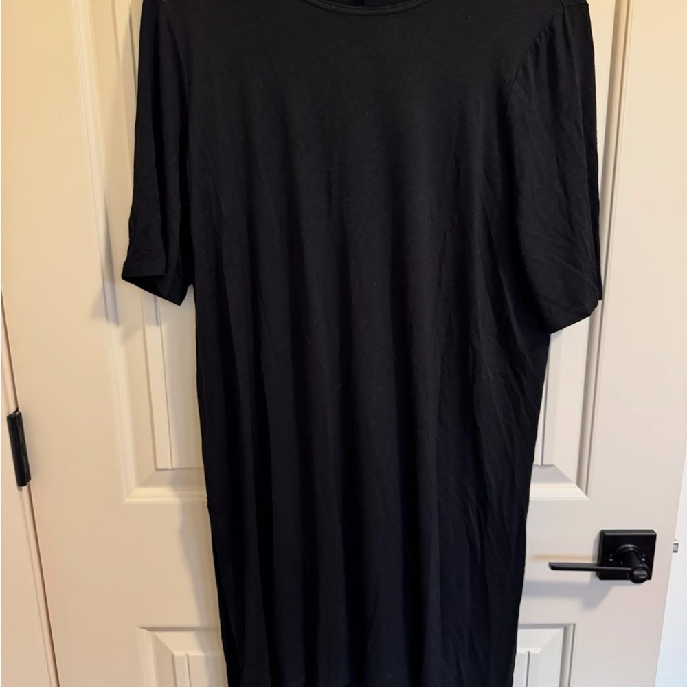 Eileen Fisher Black Short Sleeve Tunic